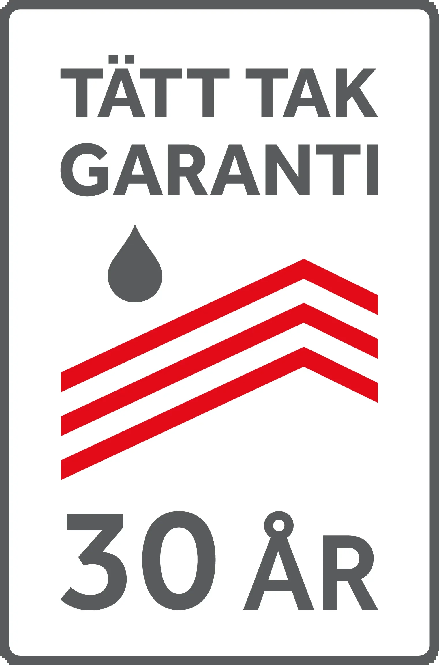 Tätt Tak 30 år garanti